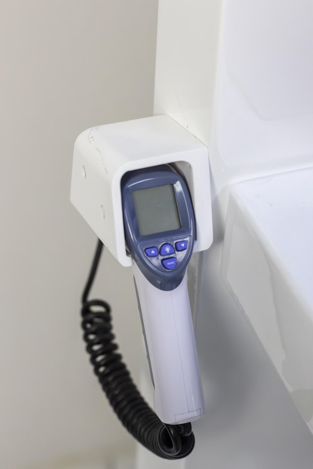 Instrumento de medición integrado al quiosco de salud